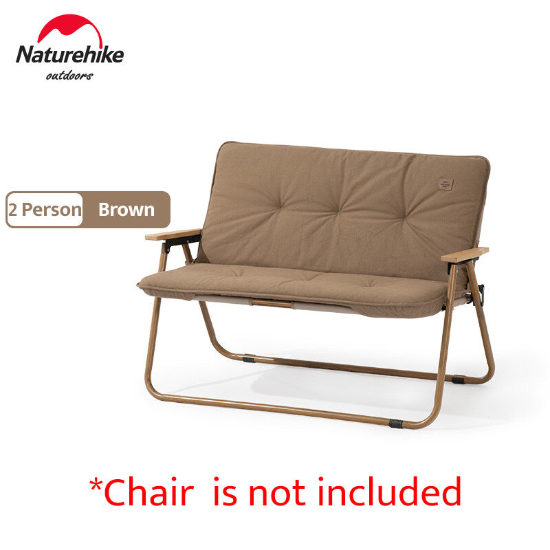 Naturehike Warm Seat Cover Outdoor Portable Lightweight Soft Comfortable Sofa 1-2 Person Single or Double Chair Cover Cushion Heated Seat Camping Hiking Picnic Travel Heavy Duty Original Nature Hike