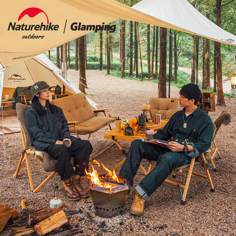 Naturehike Warm Seat Cover Outdoor Portable Lightweight Soft Comfortable Sofa 1-2 Person Single or Double Chair Cover Cushion Heated Seat Camping Hiking Picnic Travel Heavy Duty Original Nature Hike