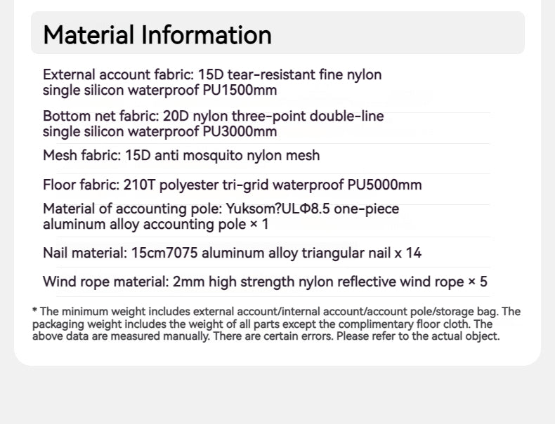 Naturehike Cloud Up UL Tent Portable Ultralight 1-2 Persons Single Double Streamlined Design 15D Nylon Waterproof Camping Backpacking Hiking Tent With Mat