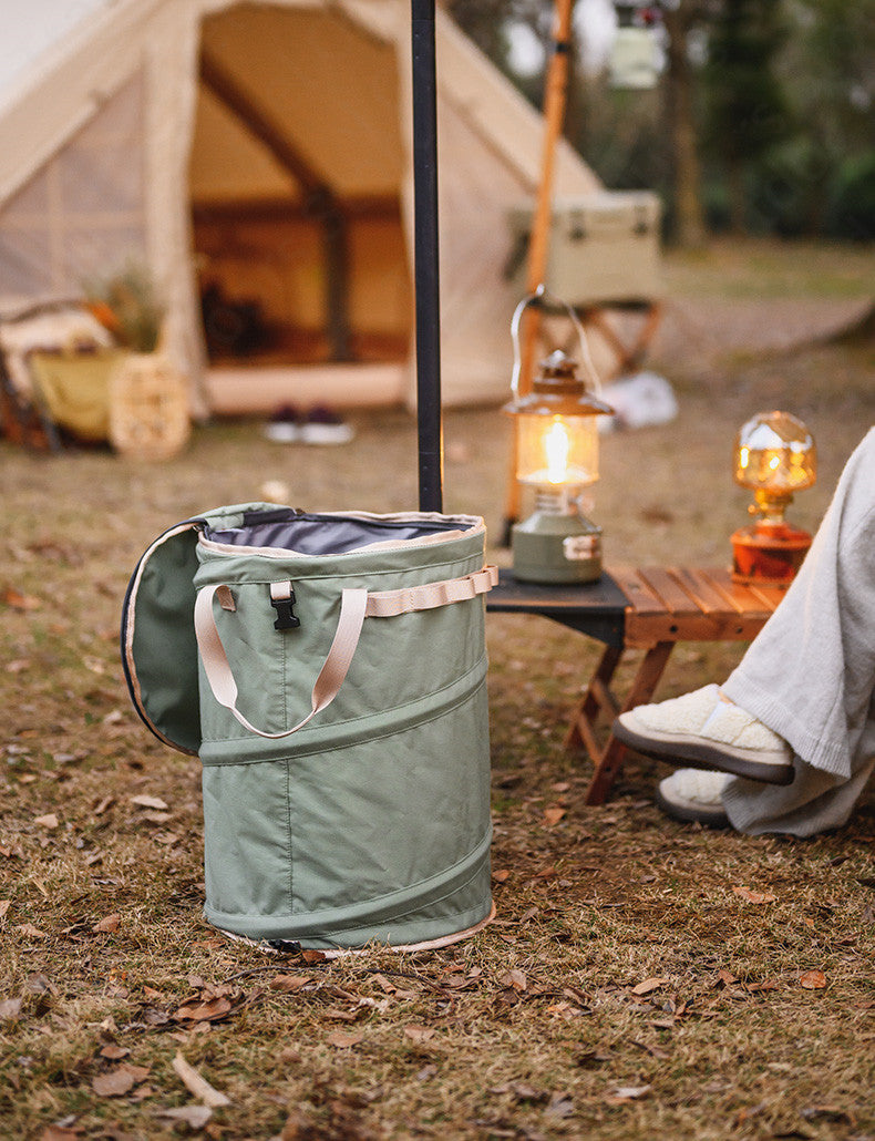 Naturehike Foldable Storage Round Bucket Portable Ultralight Folding 30L Capacity Barrel Clothes Bag Sundry Storage Box Cotton Bag 720g Camping Outdoor