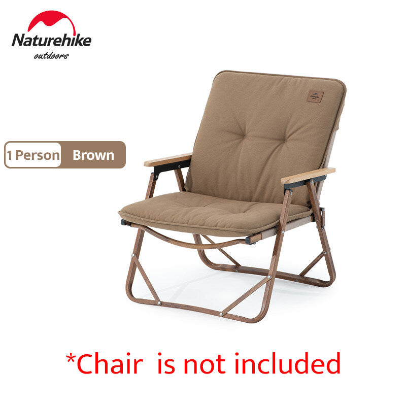 Naturehike Warm Seat Cover Outdoor Portable Lightweight Soft Comfortable Sofa 1-2 Person Single or Double Chair Cover Cushion Heated Seat Camping Hiking Picnic Travel Heavy Duty Original Nature Hike